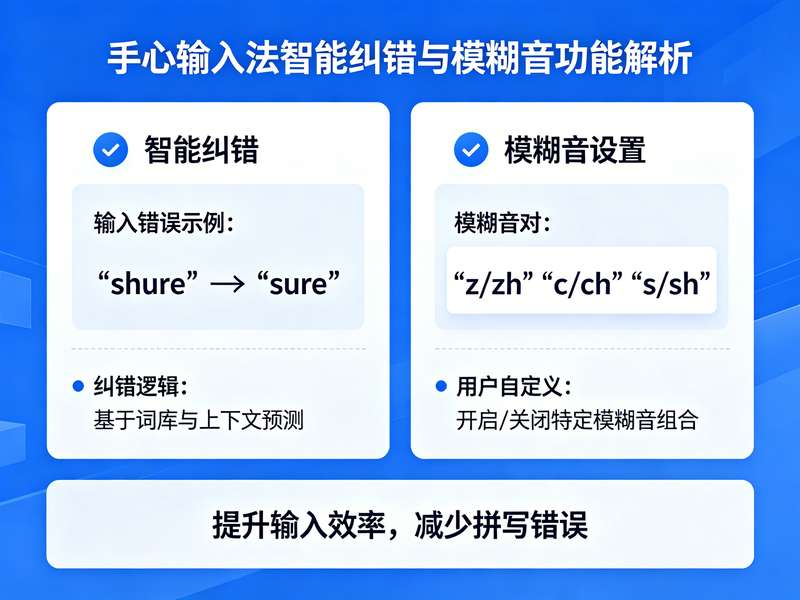 智能纠错